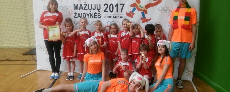 Respublikinis ikimokyklinio amžiaus vaikų sporto renginys &quot;Mažųjų žaidynės 2017&quot;