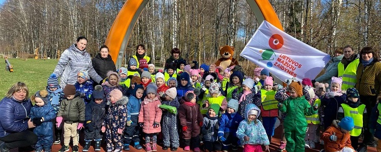 Lietuvos mažųjų žaidynės – judesio ir džiaugsmo šventė darželyje